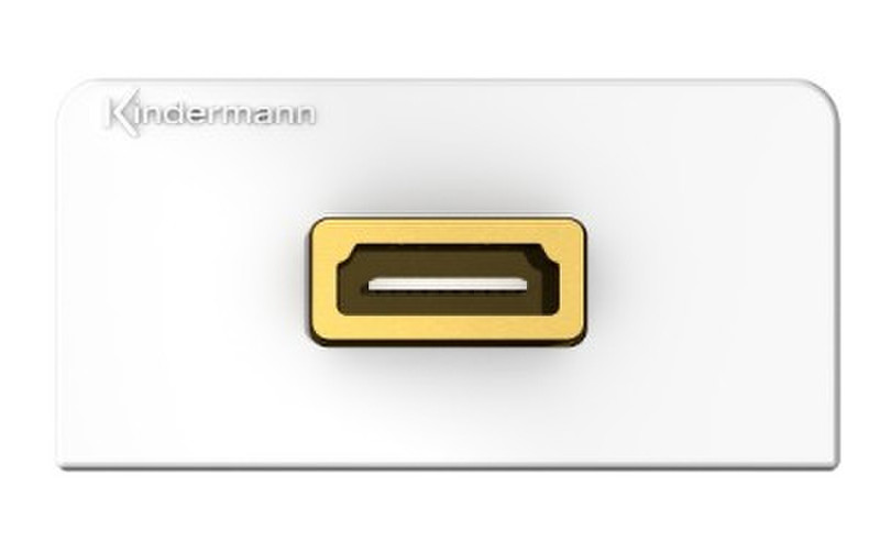 Kindermann 7456000561 HDMI Grey,White socket-outlet