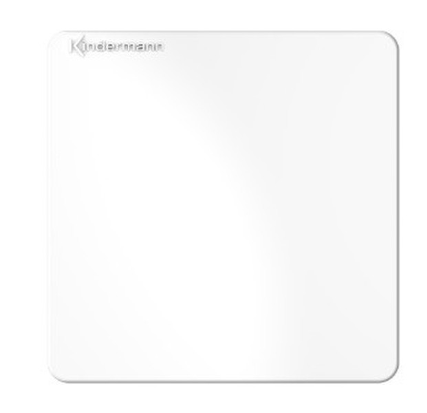 Kindermann 7456000500 White switch plate/outlet cover
