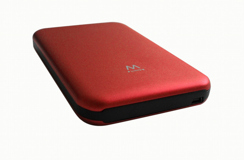 Ewent EW7028 HDD / SSD-Gehäuse 2.5Zoll Rot Speichergehäuse