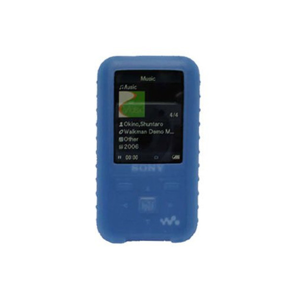 Skque SON-WM-S615-SILI-BLU Cover case Blau MP3/MP4-Schutzhülle