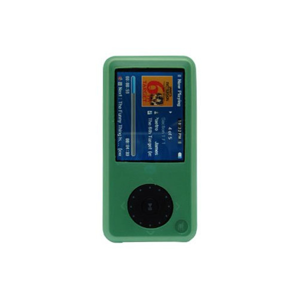 Skque INS-PLT-SILI-GRN Cover Green MP3/MP4 player case