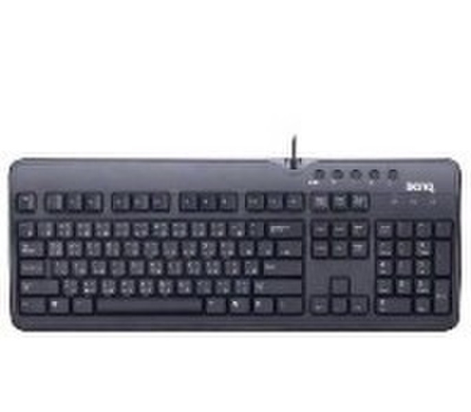 Benq A800 Multimedia Keyboard, Black PS/2 QWERTY Black keyboard