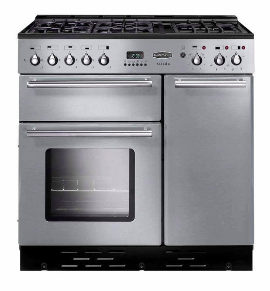 Rangemaster Toledo 90 Отдельностоящий Gas hob A Нержавеющая сталь