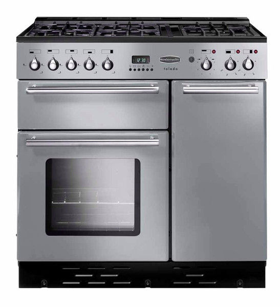 Rangemaster Toledo 90 Freistehend Gas hob A Silber