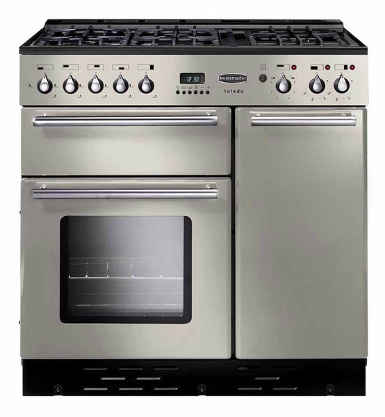 Rangemaster Toledo 90 Freistehend Gas hob A Champagner