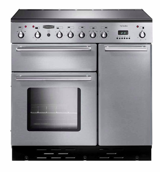 Rangemaster Toledo 90 Freestanding Ceramic hob A Stainless steel