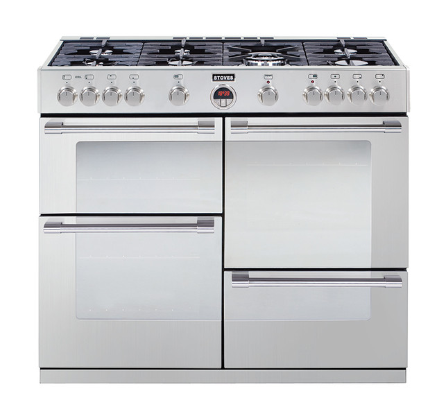 Stoves Sterling 1000GT Отдельностоящий Нержавеющая сталь