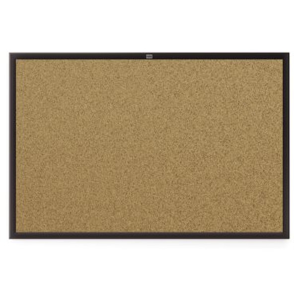 Nobo EuroPlus Black Trim Cork Noticeboard 900x600mm