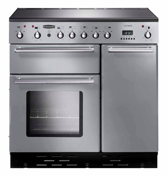 Rangemaster Toledo 90 Freistehend Induktionskochfeld A Silber