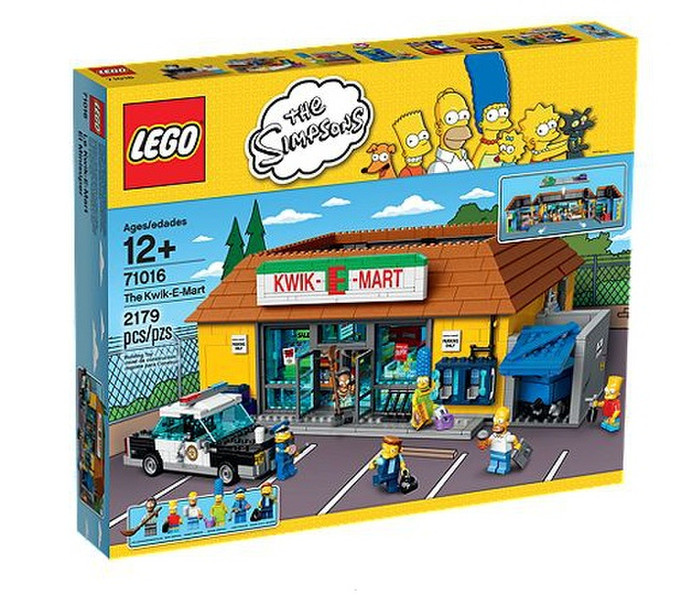 LEGO The Simpsons Kwik-E-Mart Мальчик / Девочка обучающая игрушка