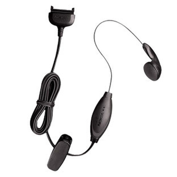Nokia HS-5 Monaural Wired Black mobile headset