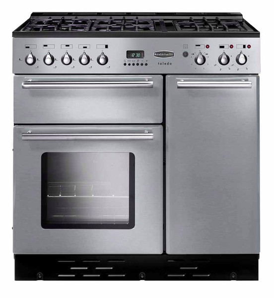 Rangemaster Toledo 90 Gas Отдельностоящий Gas hob A Нержавеющая сталь