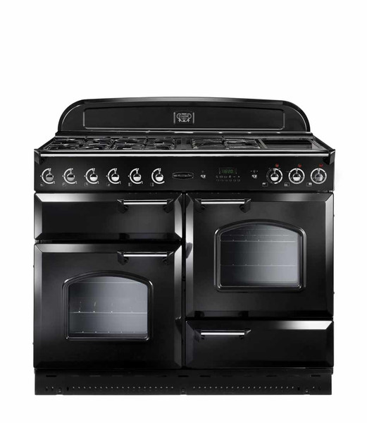 Rangemaster Classic 110 Gas Отдельностоящий Gas hob A Черный