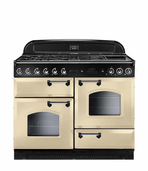 Rangemaster Classic 110 Gas Отдельностоящий Gas hob A Черный, Кремовый