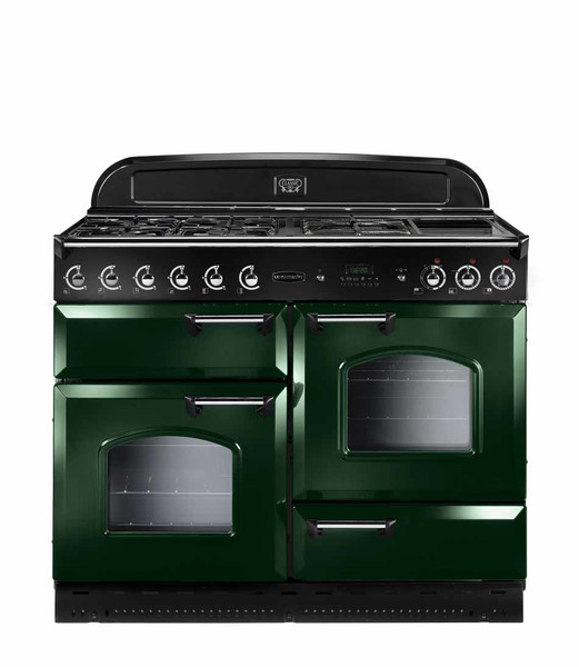 Rangemaster Classic 110 Gas Freistehend Gas hob A Schwarz, Grün