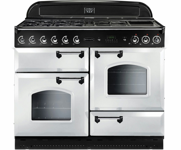 Rangemaster Classic 110 Gas Freestanding Gas hob A Black,White