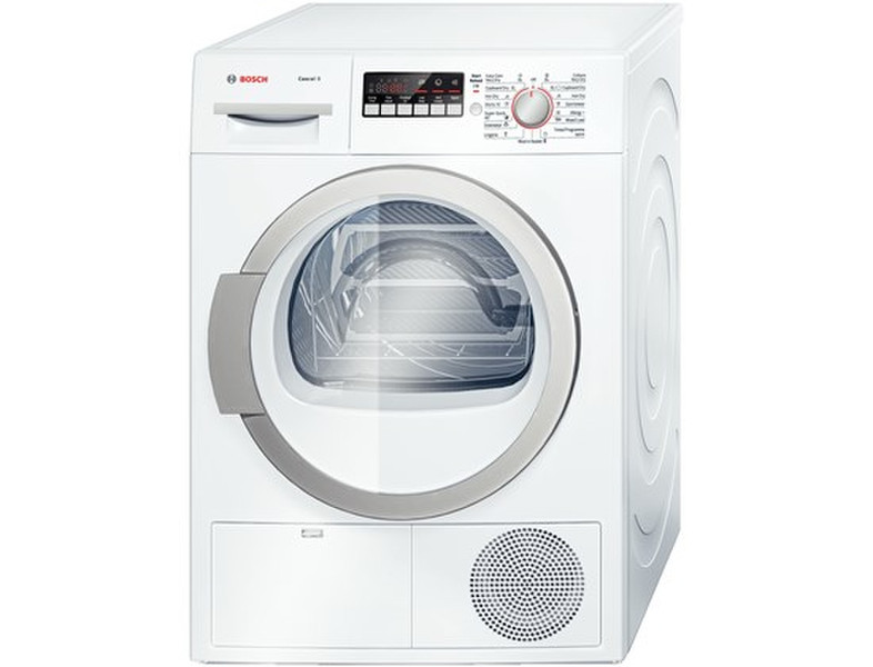 Bosch WTB86590GB freestanding Front-load 9kg B White tumble dryer