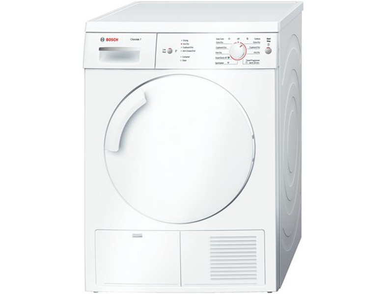 Bosch WTE84106GB freestanding Front-load 7kg B White tumble dryer