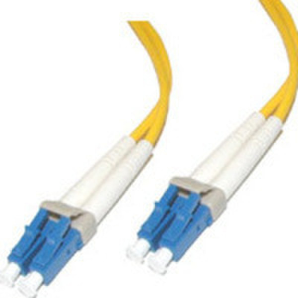 C2G 15m LC/LC Duplex 9/125 Single-Mode Fiber Patch 15м LC LC Желтый оптиковолоконный кабель