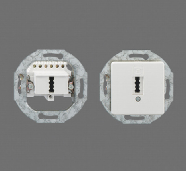 Rutenbeck 10011351 TAE White socket-outlet