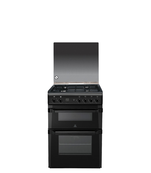 Indesit ID60G2A Freestanding Gas hob A Anthracite cooker