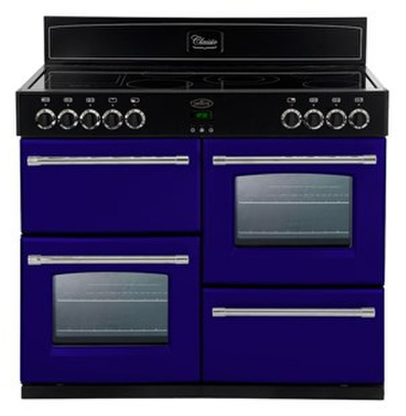 Belling Classic 100E Freistehend Ceramic hob A Blau