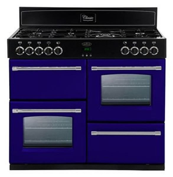 Belling Classic 100DFT Отдельностоящий Gas hob A Черный, Синий