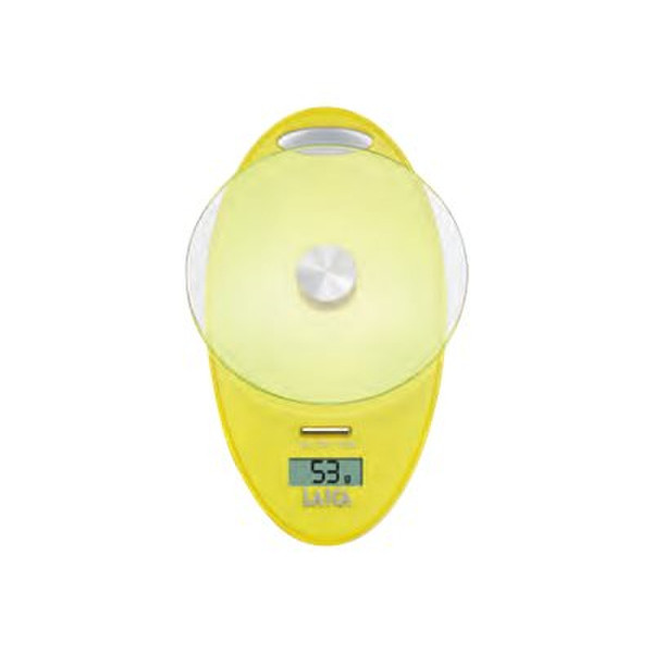 Laica KS1005 Oval Electronic kitchen scale Yellow