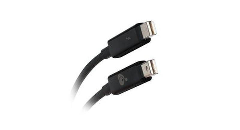 iogear GTC01-BK 1m 20Gbit/s Black Thunderbolt cable