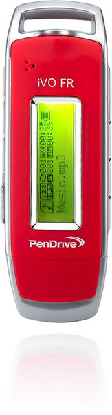 Pendrive 128mb MP3 2.0 iVO red