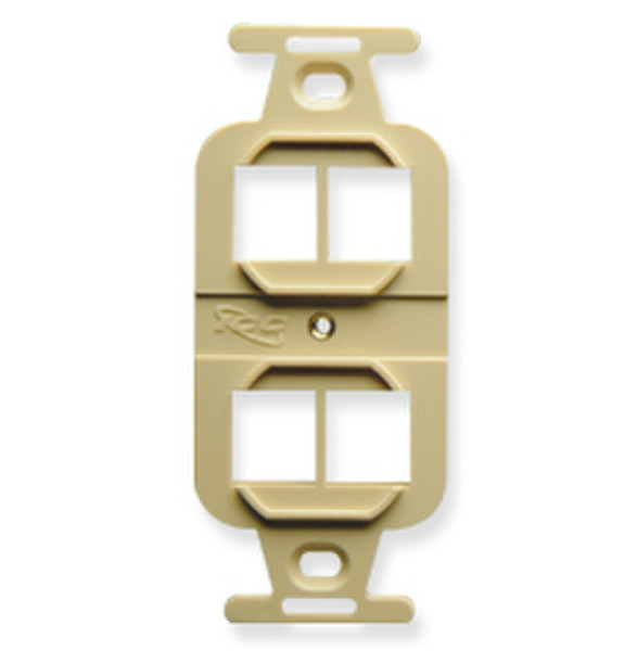 ICC IC1074PIIV Ivory switch plate/outlet cover
