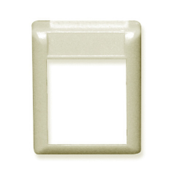 ICC IC107CICIV Ivory switch plate/outlet cover