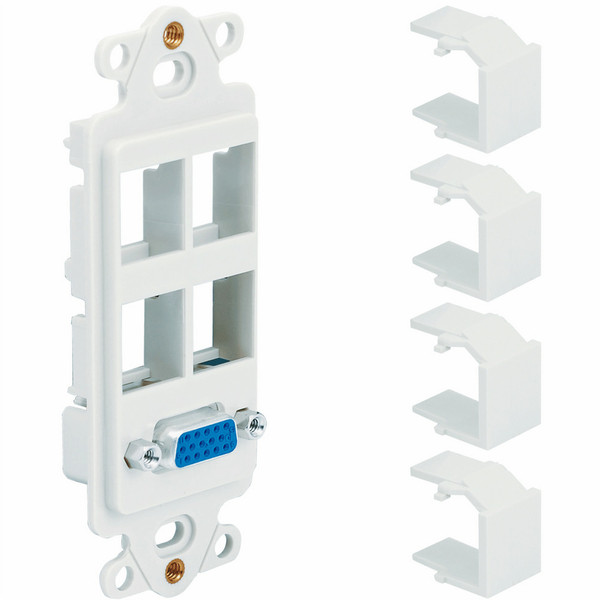ICC IC107DR4WH VGA White socket-outlet