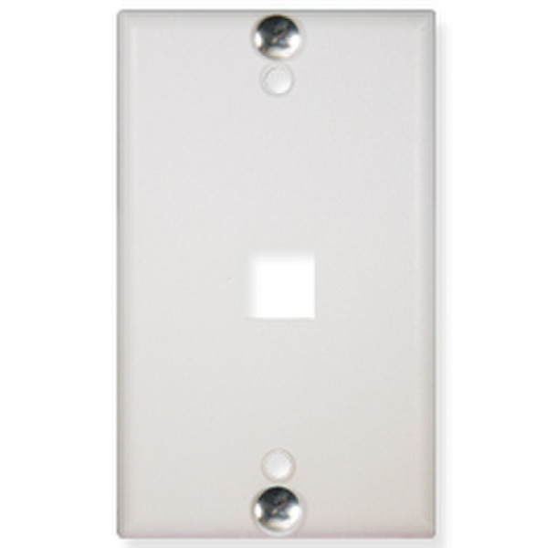 ICC IC107FFWWH White switch plate/outlet cover