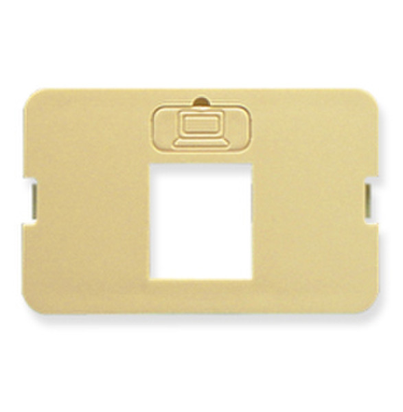 ICC IC108BF1IV Ivory switch plate/outlet cover