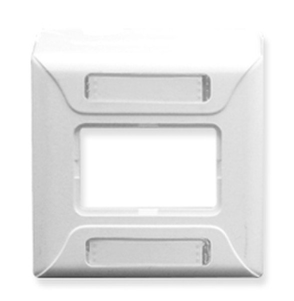 ICC IC108CE1WH White switch plate/outlet cover