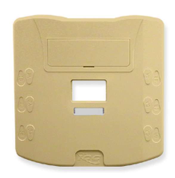ICC IC108MMBIV Ivory switch plate/outlet cover