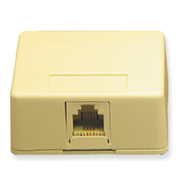 ICC IC625SB6IV RJ-11 Ivory socket-outlet