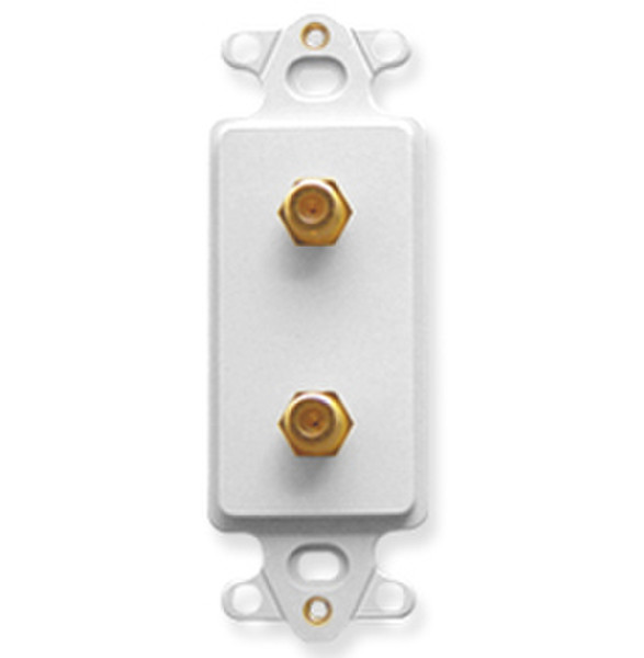 ICC IC630DDFWH White socket-outlet