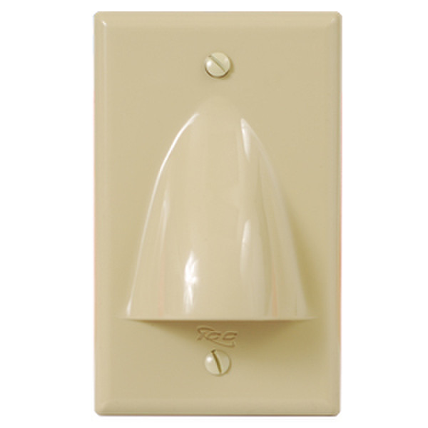 ICC IC640BSSIV Ivory switch plate/outlet cover