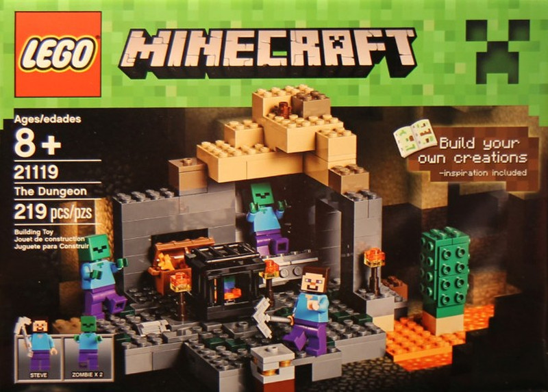 LEGO Minecraft The Dungeon Junge/Mädchen Lernspielzeug