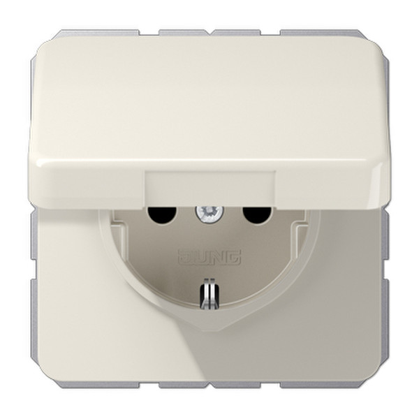 JUNG CD 1520 BFKIKL Тип F (Schuko) Белый розеточная коробка