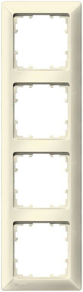 Siemens 5TG25840 White switch plate/outlet cover
