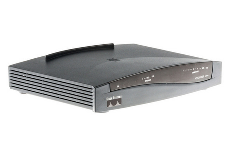 Cisco 831 Schnelles Ethernet Schwarz WLAN-Router