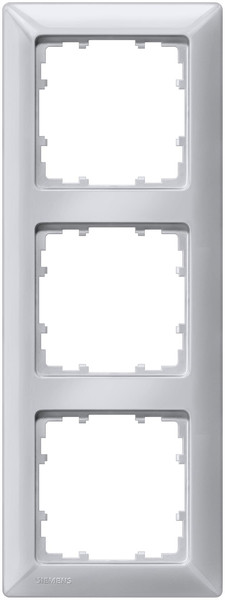 Siemens 5TG25533 Aluminium switch plate/outlet cover