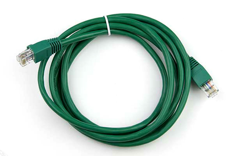 Supermicro CBL-0359L 1.8м Cat5e Зеленый сетевой кабель