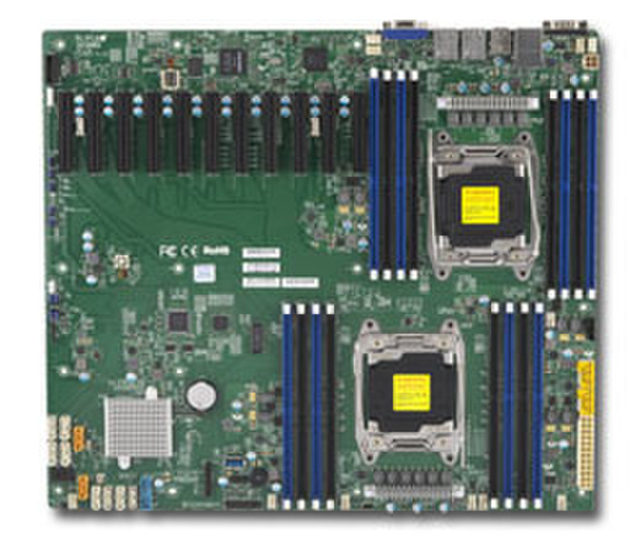 Supermicro X10DRX Intel C612 Socket R (LGA 2011) motherboard