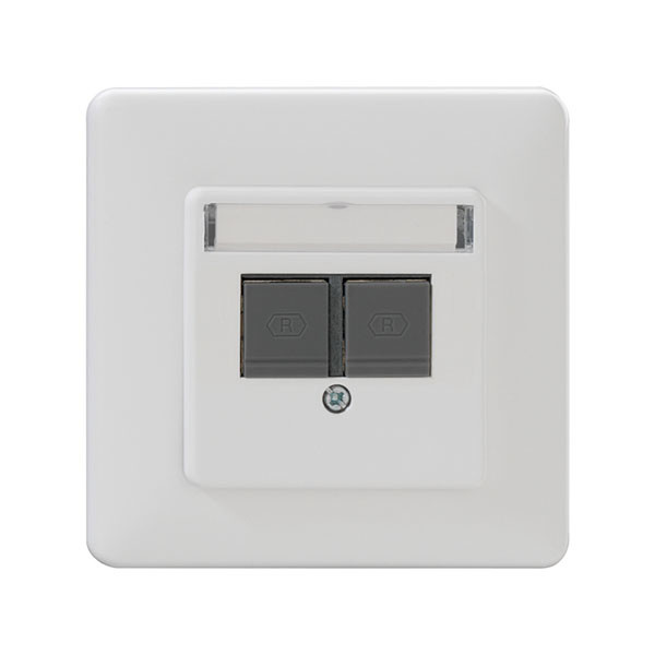 Rutenbeck 139112040 White socket-outlet