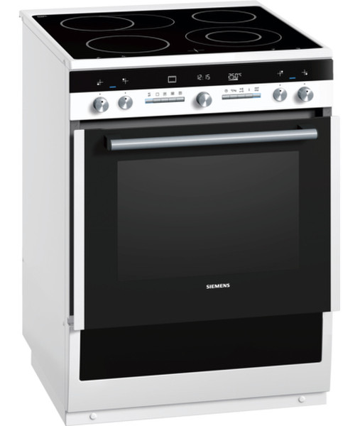 Siemens HC854273U Freestanding Ceramic hob A Black,White cooker