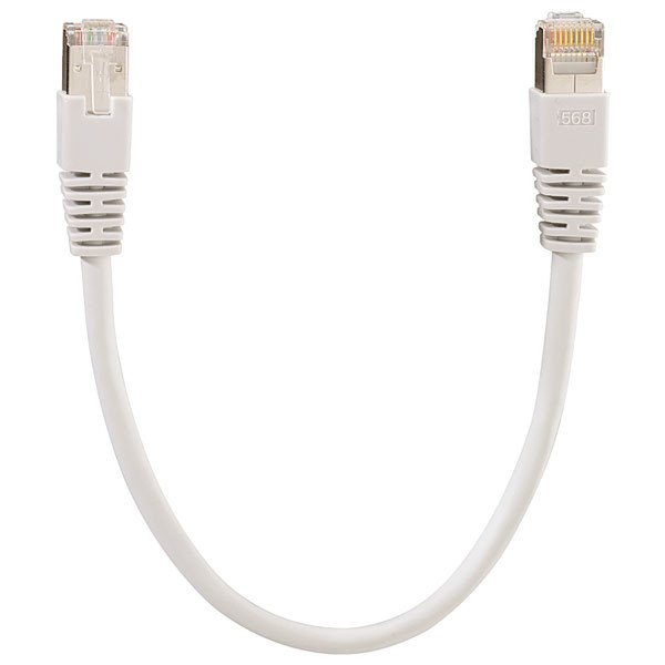 Rutenbeck 23510201 0.35м Cat5e S/FTP (S-STP) Серый сетевой кабель